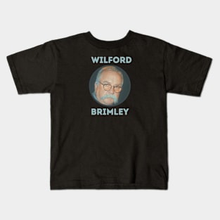 wilford || grey blue Kids T-Shirt